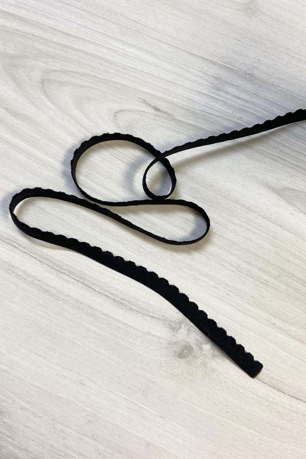 Ruban Élastique Lingerie 10mm - 20m (Noir & Blanc) - Pour Couture Soutien-gorge, DIY