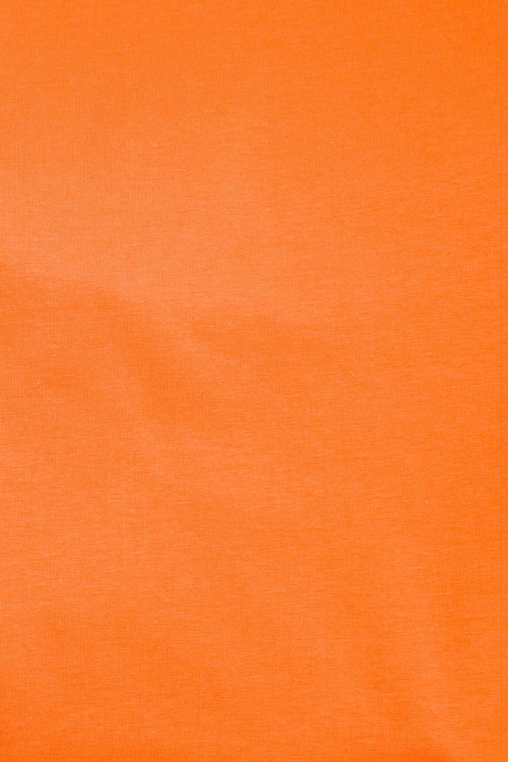 Coton ouaté (soft sweat) bamboo- tangerine