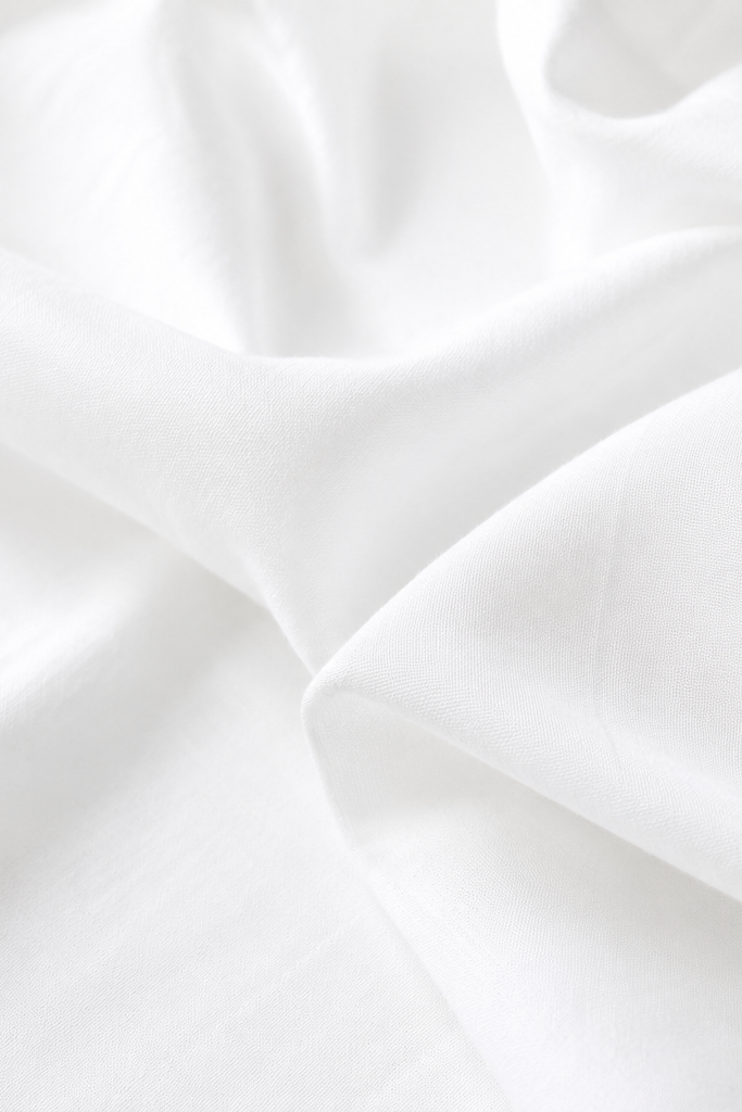 Doublure blanche 100 % coton
