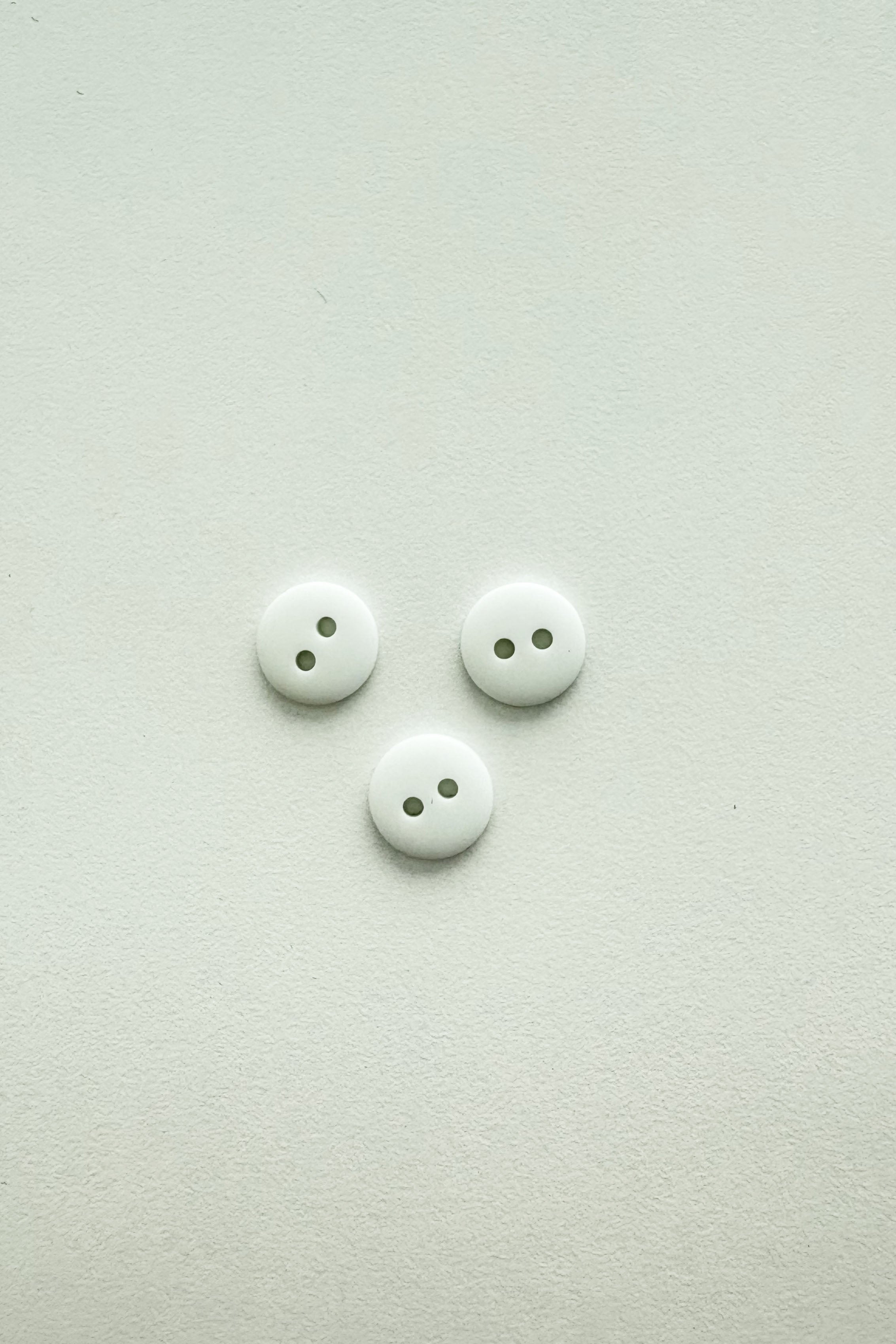 White  button 10mm
