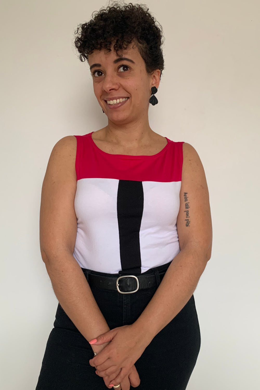 CAPE COD top and skirt set