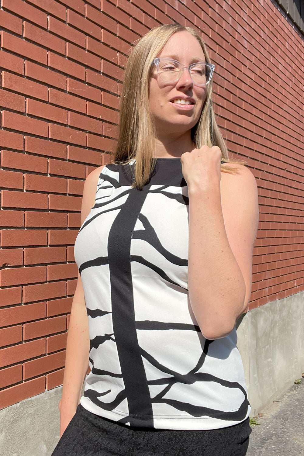 CAPE COD top and skirt set