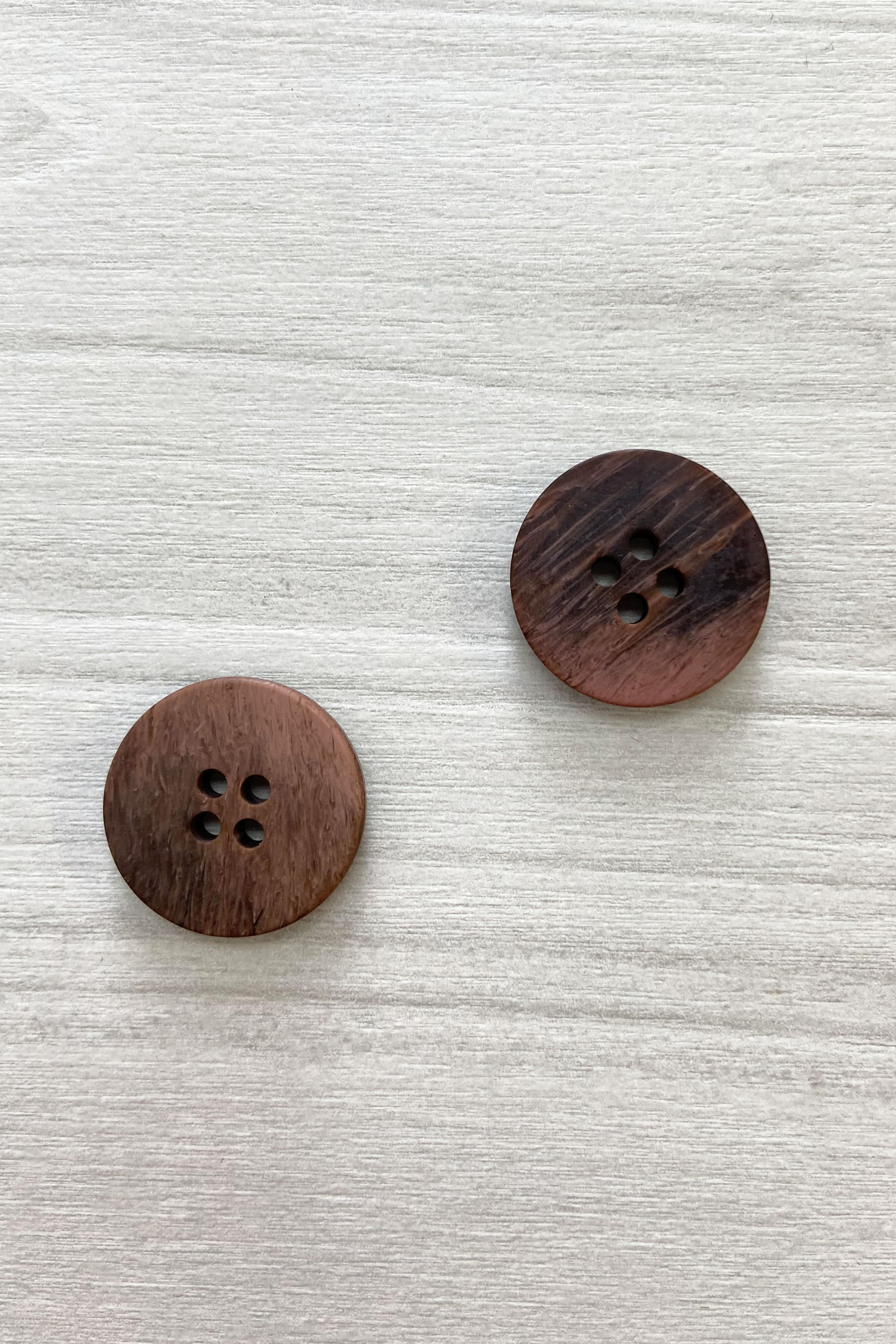 Caramel / chocolate button