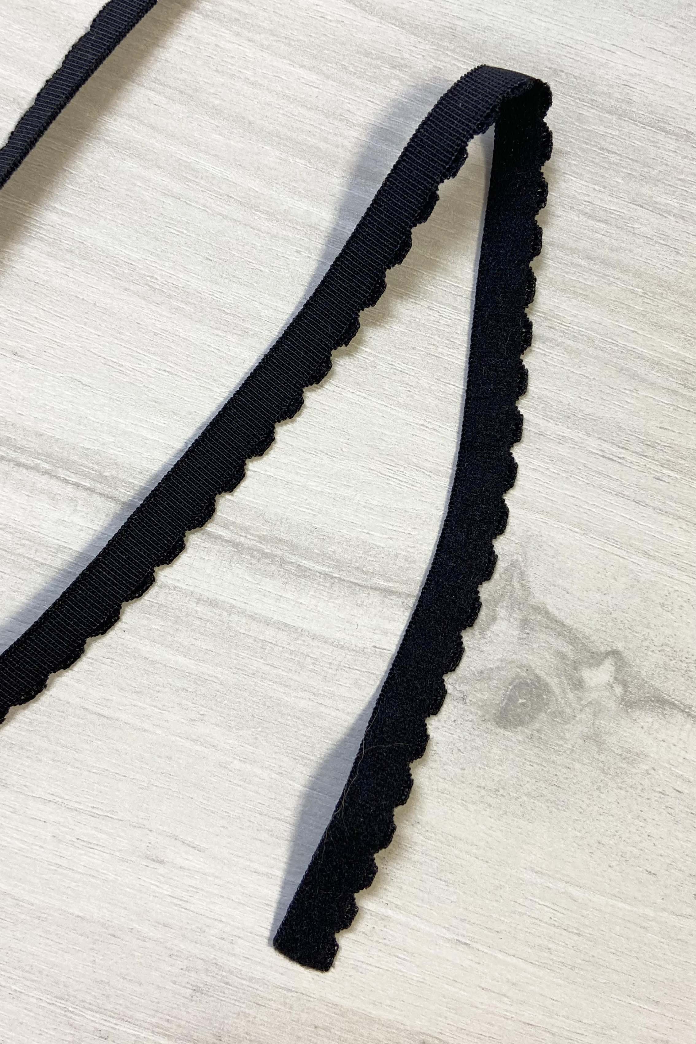 Élastique lingerie NOIR 10mm