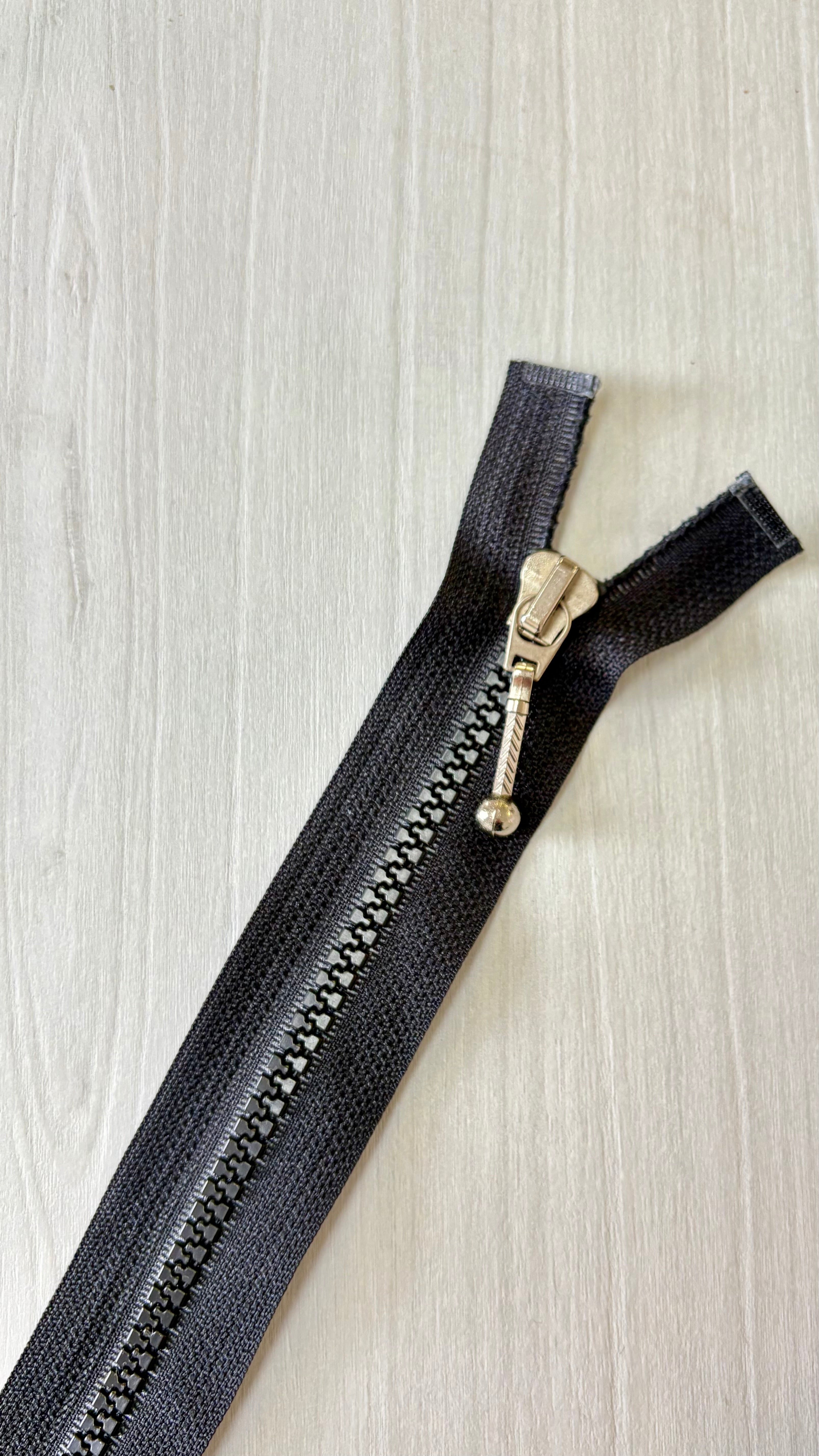 Fermeture éclair séparable 71cm - noir