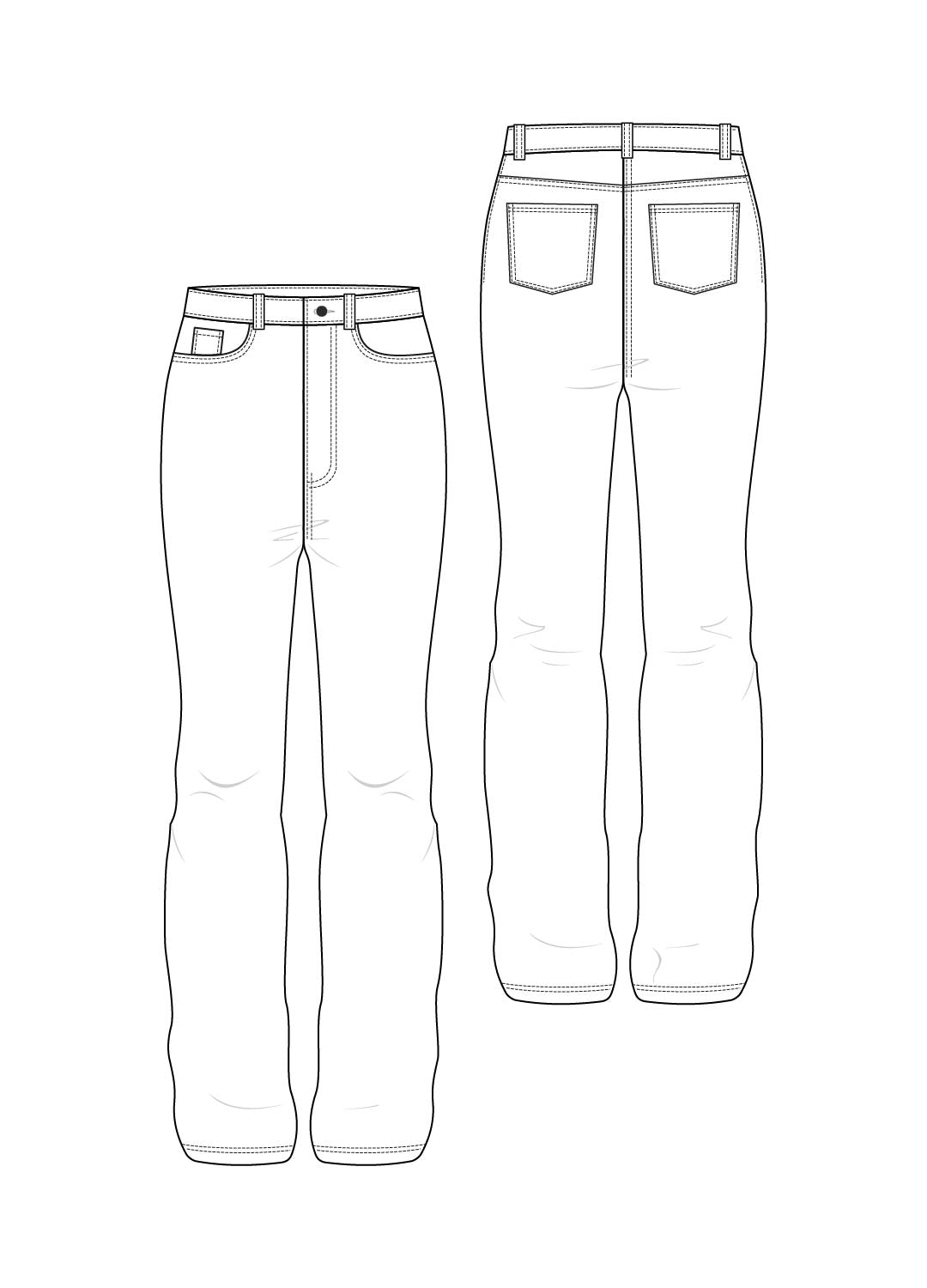 LILY - HIGH WAIST JEANS