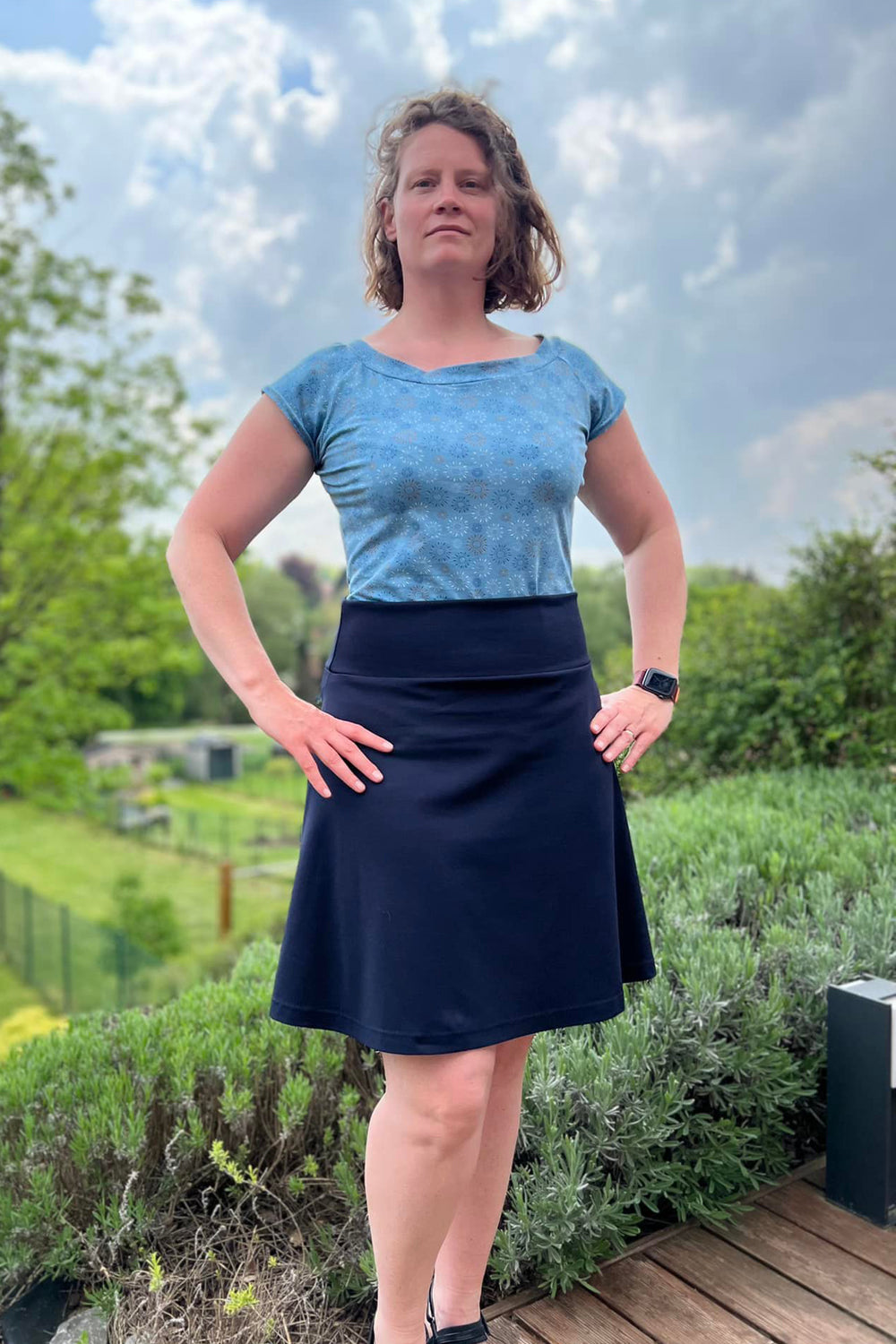 MONA - Top and skirt