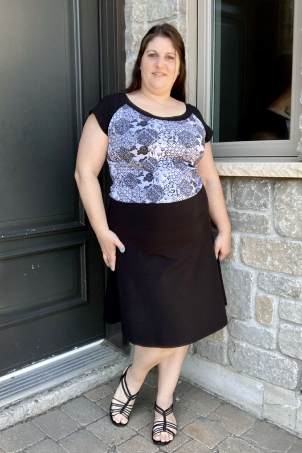 MONA - Top and skirt