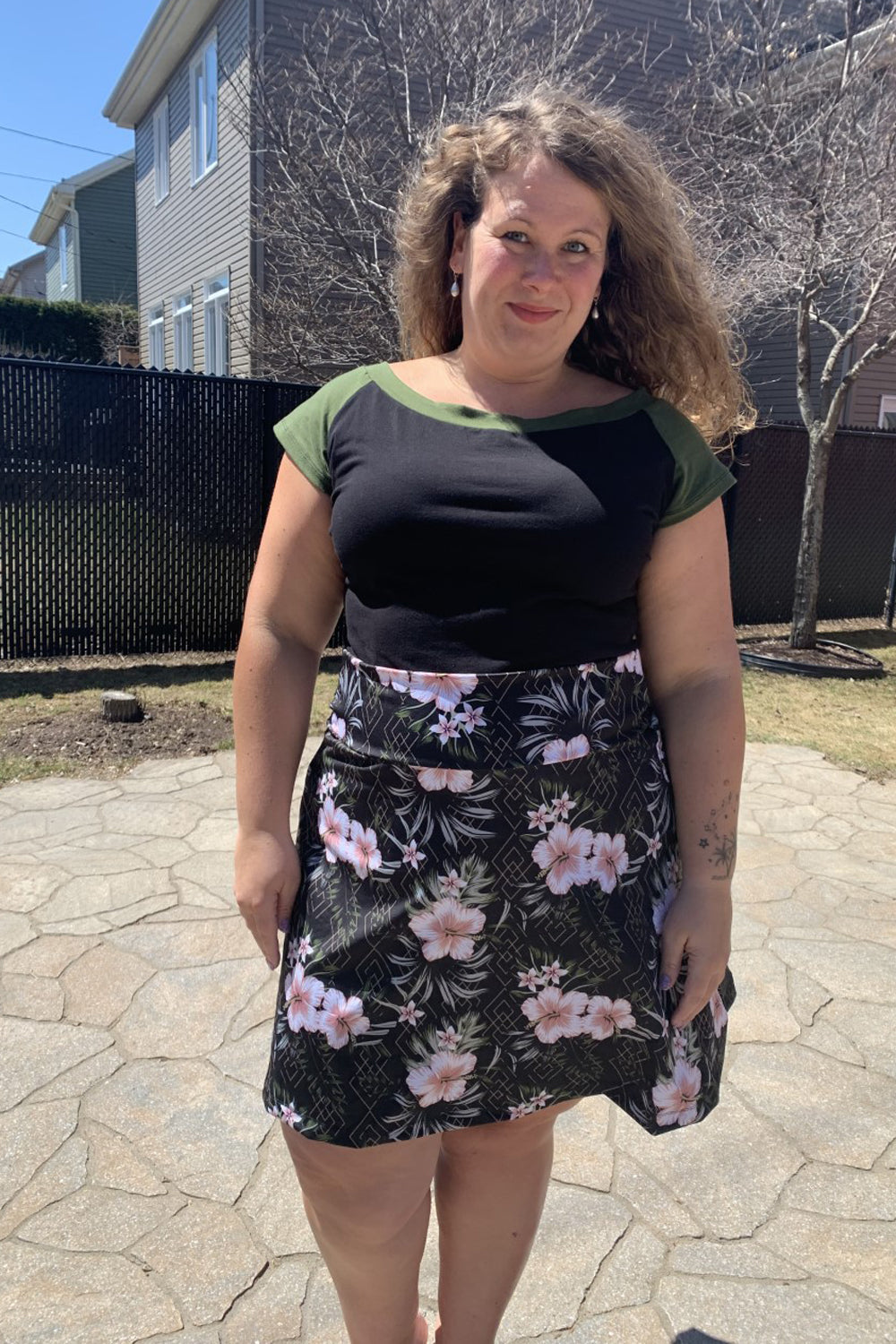 MONA - Top and skirt