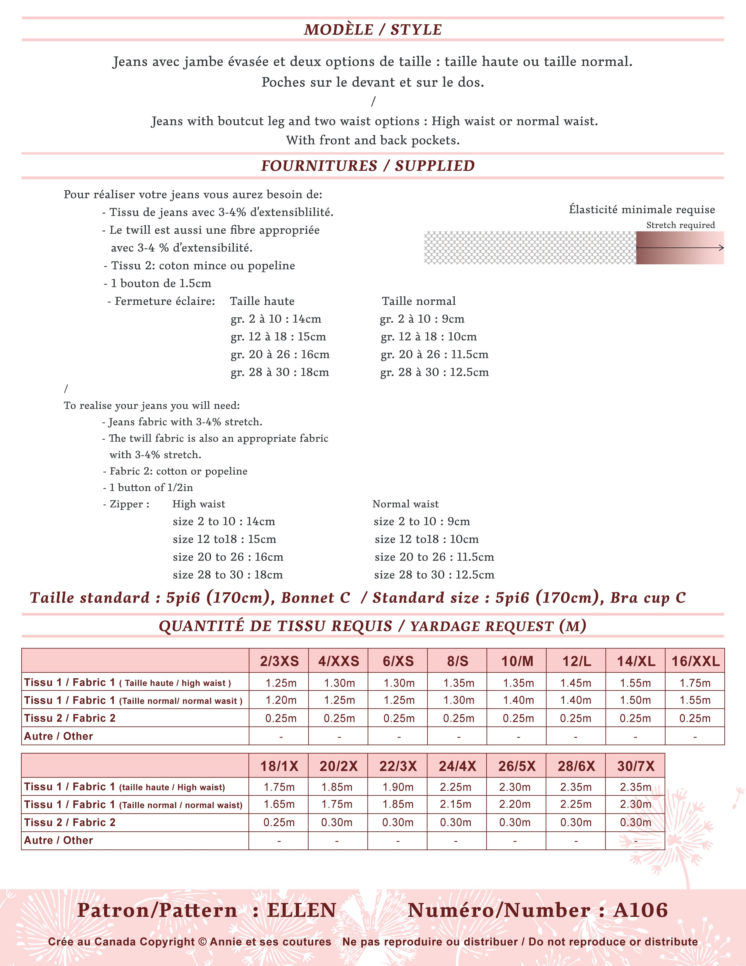 ELLEN - FLARED JEANS