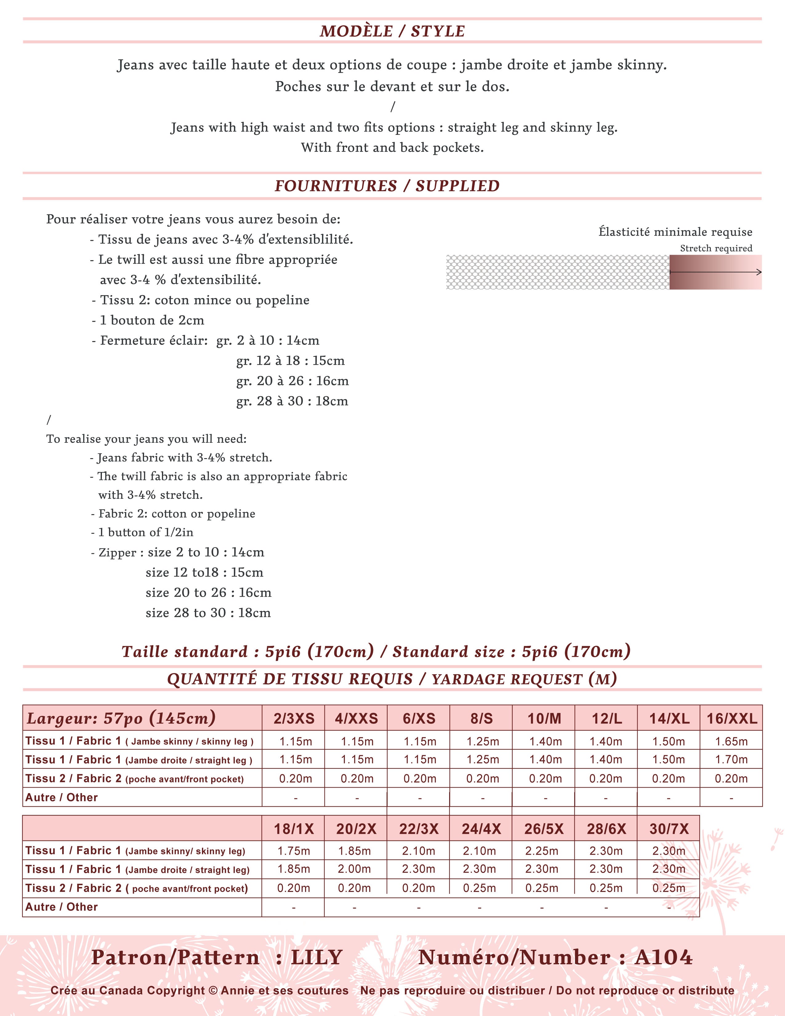 LILY - HIGH WAIST JEANS